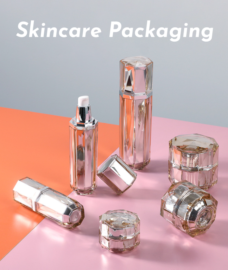 独立站产品分类 护肤品装瓶类