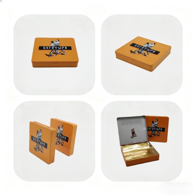 Custom Flip-Top Cigar Tin Box - Image 3