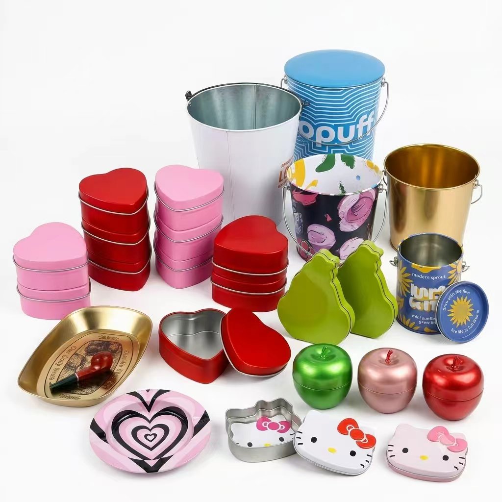 Tin Boxes by Shape