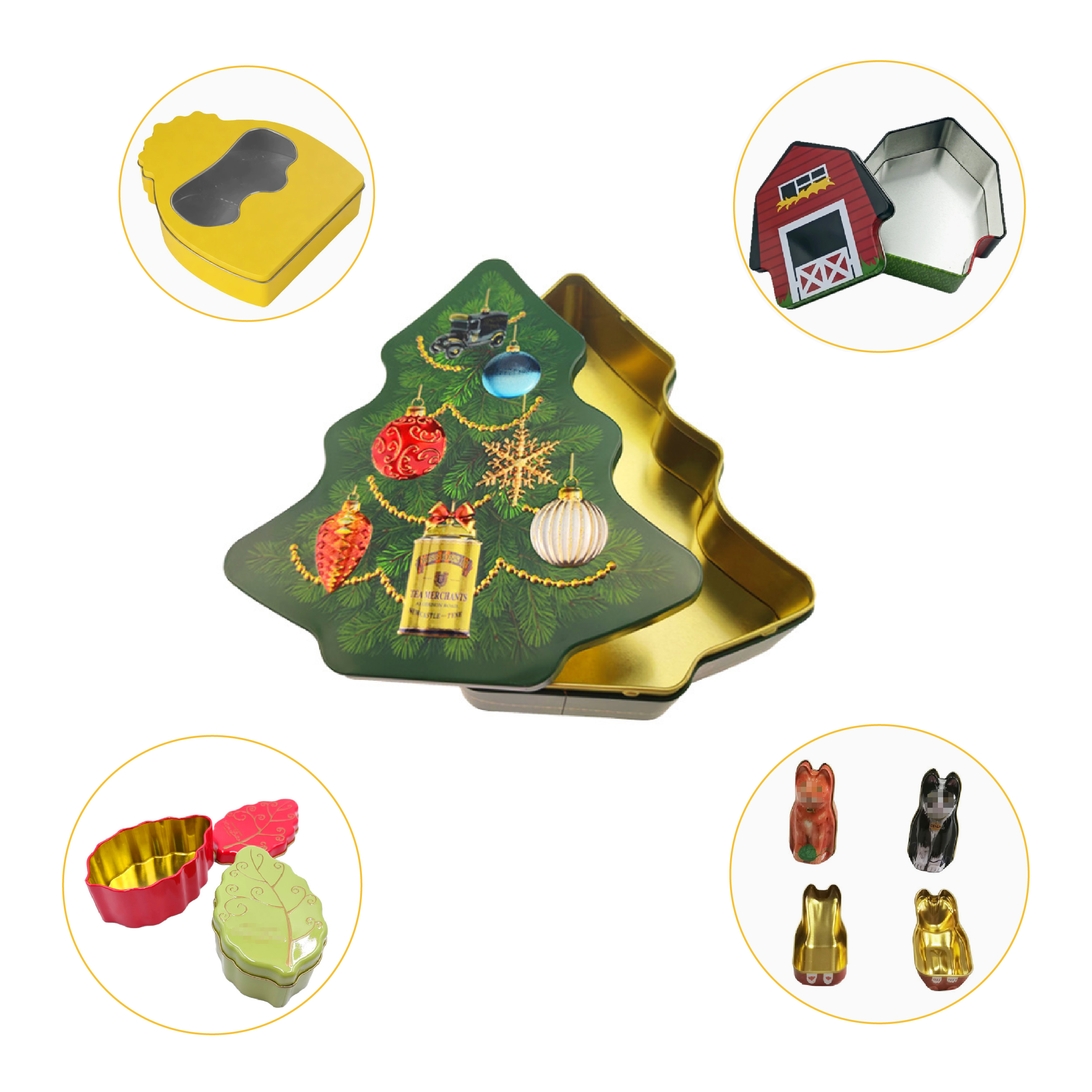 Custom Shape Tin Box