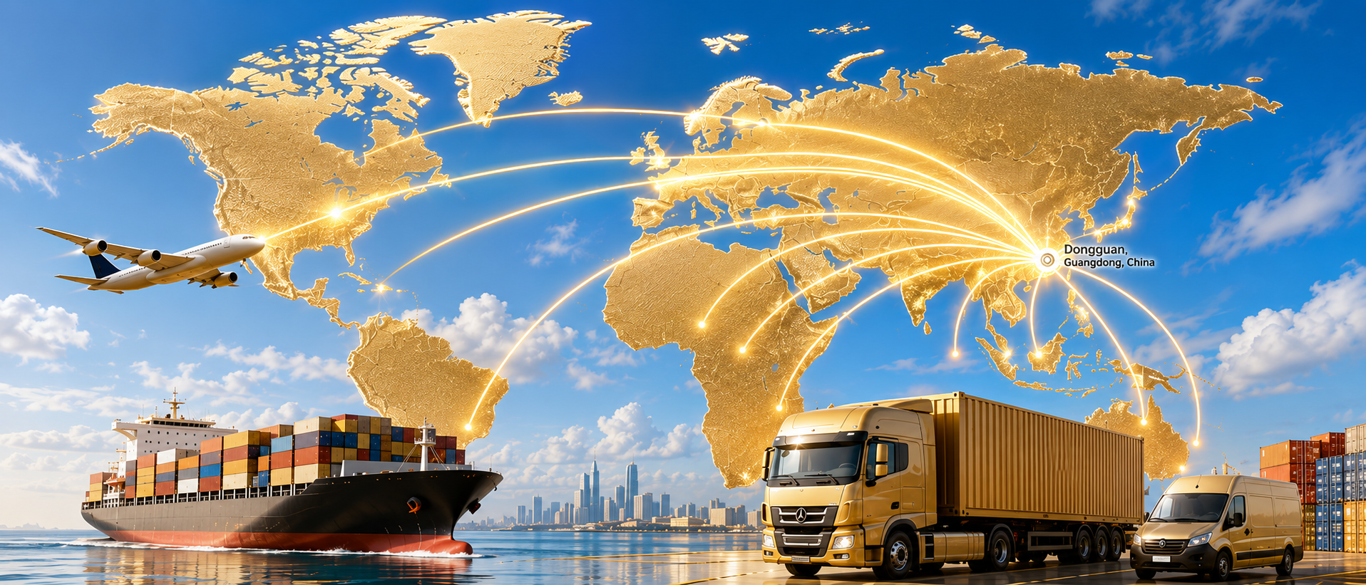 Global shipping and custom tin packaging supply from Dongguan China