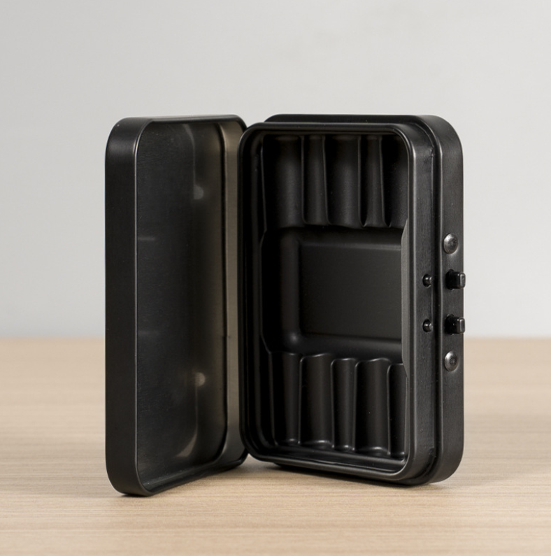 Custom Child-Resistant Rectangular Tin Box - Image 2