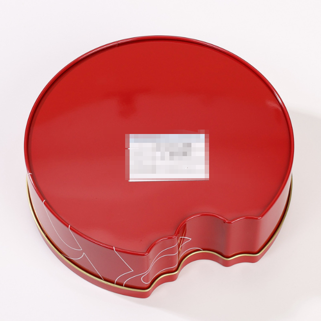 Custom Creative Irregular Shaped Cookie Biscuit Tin Box - Image 4